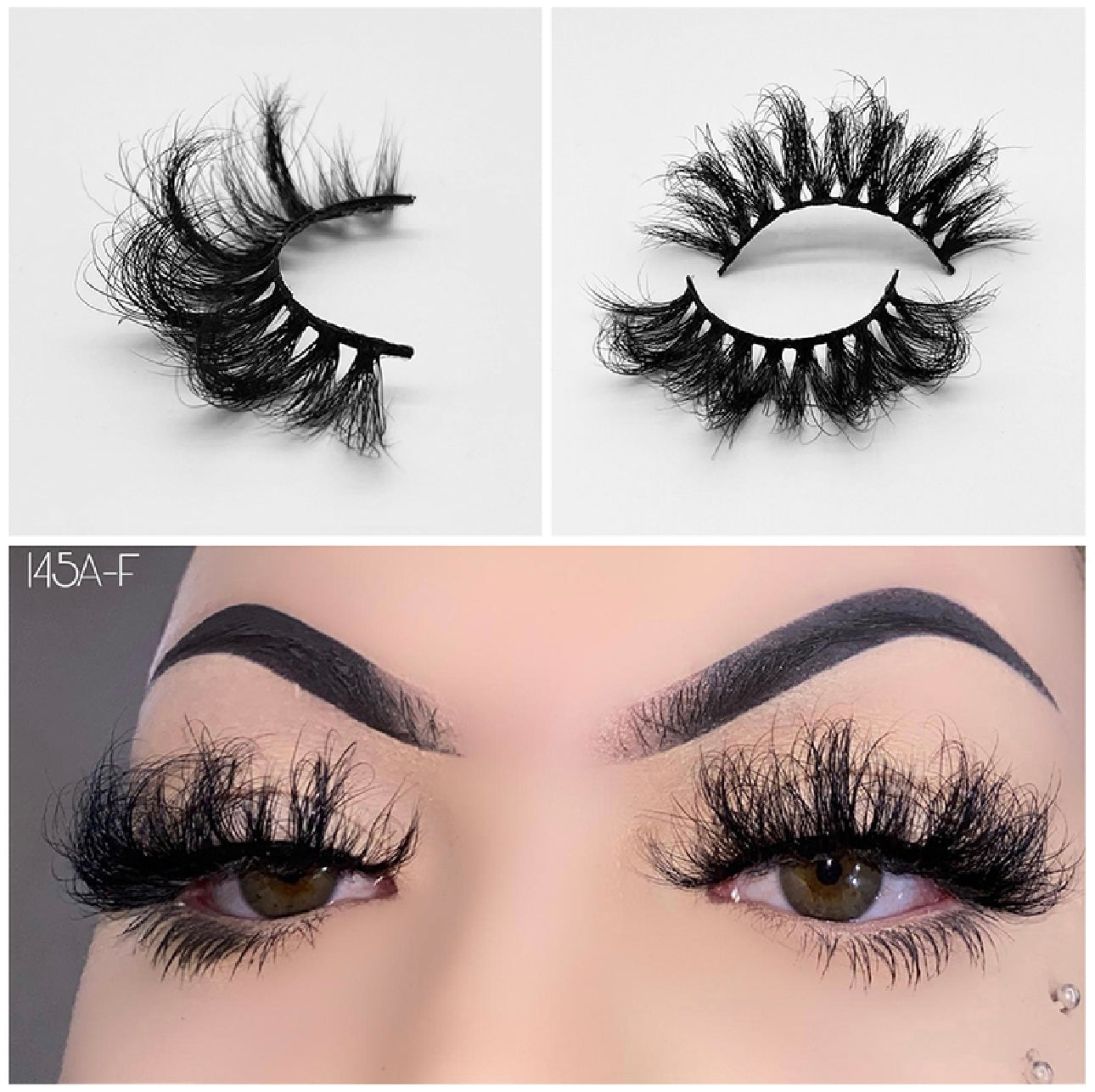 Main Character – 145A-F | Bold Fluffy Mink Lash