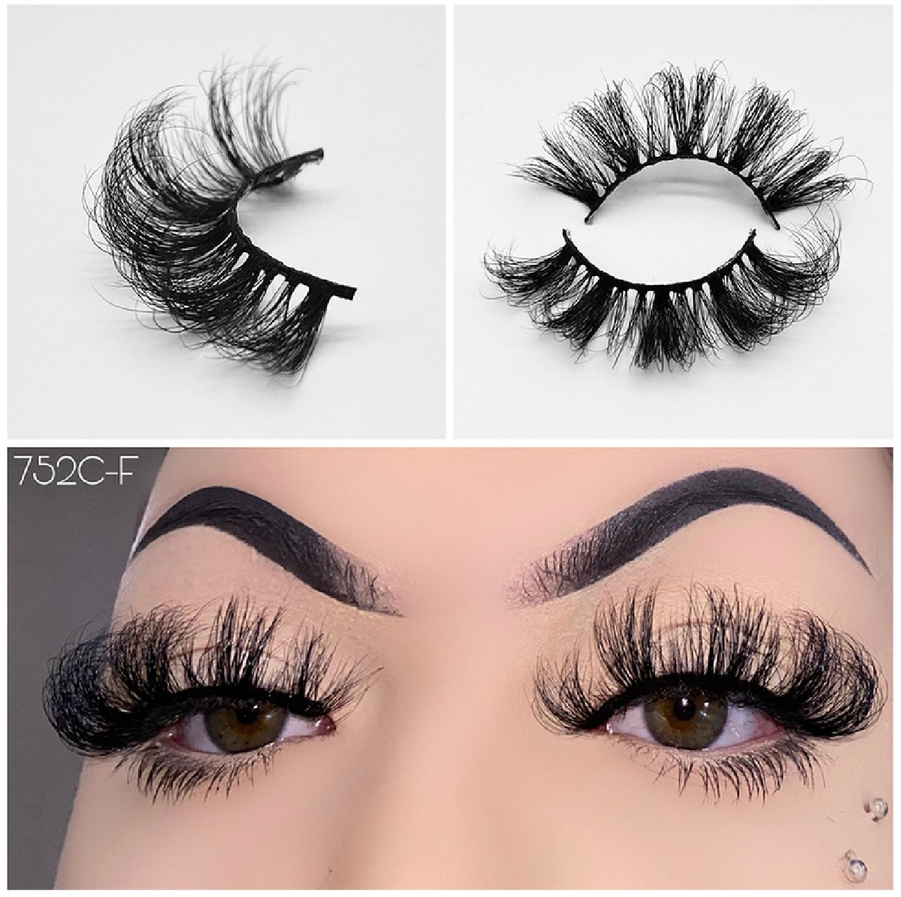 Midnight Mood 752C-F – Hybrid Fluffy Mink Lash