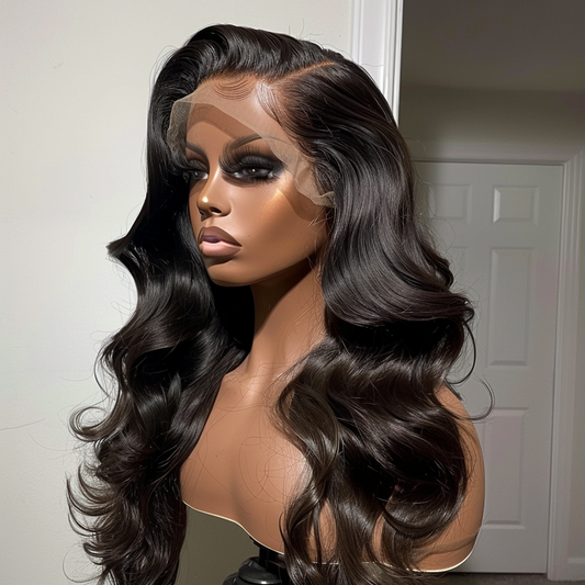 13x6 Body Wave Lace Front Wig – Glueless, Natural Hairline, Beginner-Friendly